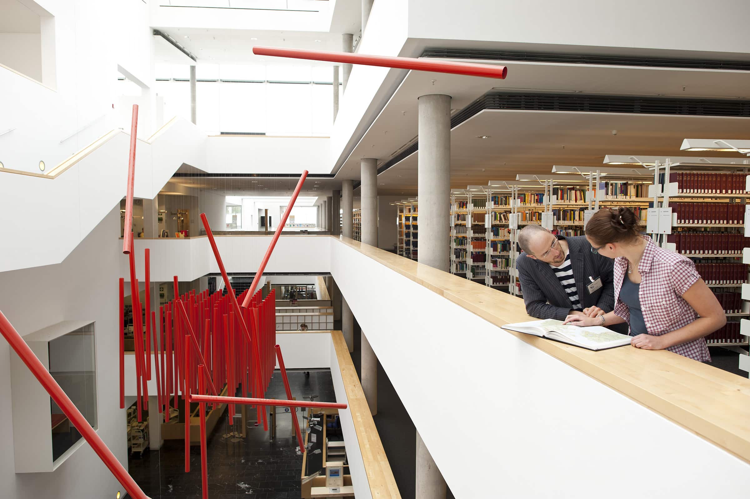 Universitätsbibliothek Erfurt innen